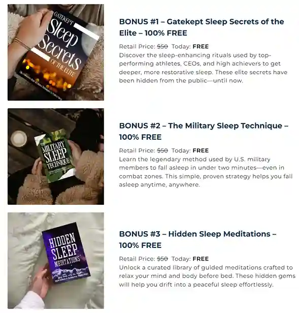DeepSleep Bliss order bonus